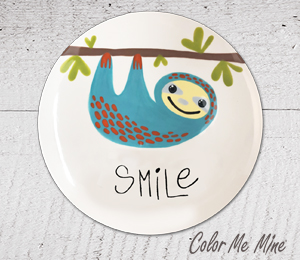 Schaumburg Sloth Smile Plate