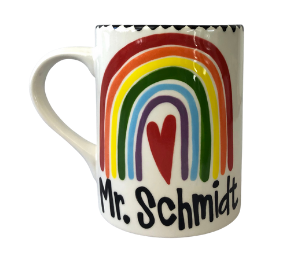 Schaumburg Rainbow Heart Mug