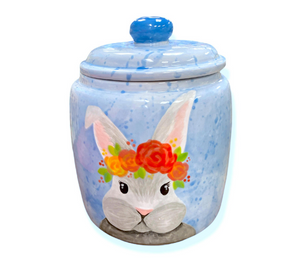 Schaumburg Watercolor Bunny Jar