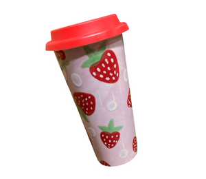 Schaumburg Strawberry Travel Mug