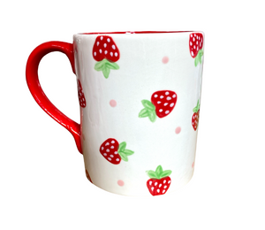 Schaumburg Strawberry Dot Mug