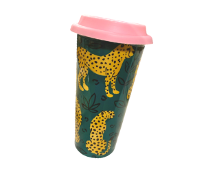 Schaumburg Cheetah Travel Mug
