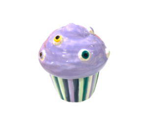 Schaumburg Eyeball Cupcake