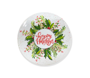 Schaumburg Holiday Wreath Plate