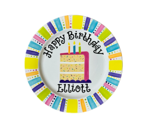 Schaumburg Birthday Cake Plate