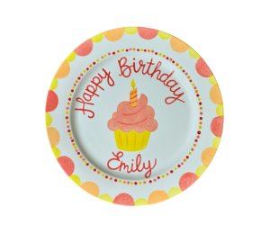 Schaumburg Birthday Cupcake Plate